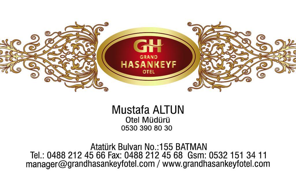 Grand Hasankeyf Hotel Batman Dış mekan fotoğraf